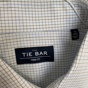 Tie Bar dress shirt, 16 34/35 Trim Fit
